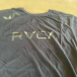 RVCA Black Short Sleeve Tee